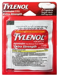 TYLNOL POUCH 2S HANGABLES BOX OF 6  