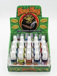 BLUNTBLAST SPRAY AIR FRESHNER 20 PACK DISPLAY 