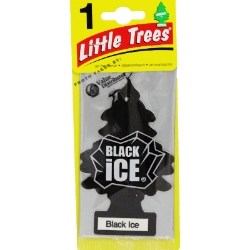 LITTLE TREE AIR FRESHNER BLACK ICE 24S 