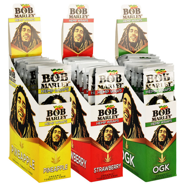 BOB MARLEY HEMP WRAPS ORGANIC MANGO PEACH  