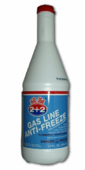DRY GAS TREATMENT AND GAS LINE ANTIFREEZE 