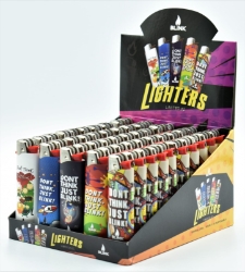 BLINK GAS LIGHTERS PRINTRD 1 LARGE 50 COUNT  