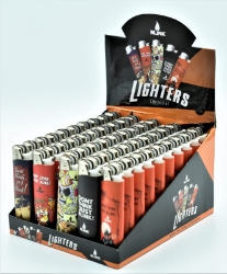 BLINK GAS LIGHTERS PRINTED 2 LARGE 50 COUNT  