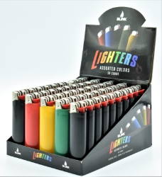 BLINK ASSORTED COLORS GAS LIGHTERS LARGE 50 COUNT  