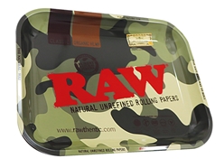 RAW GENUINE LARGE TRAY CAMOUFLAG $7.99 COUNT OF 5 