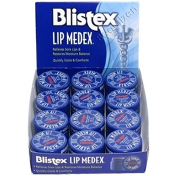 BLISTEX LIP MEDEX 0.25OZ 12 IN A PACK 