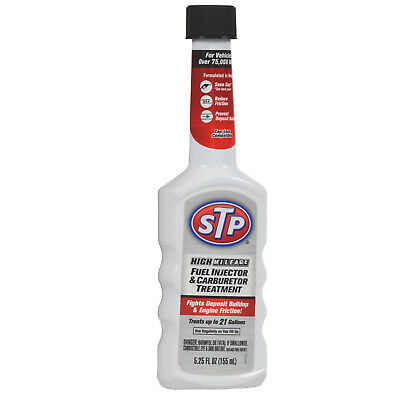 STP FUEL INJECTOR & CARBURETOR TREATMENT WHITE 