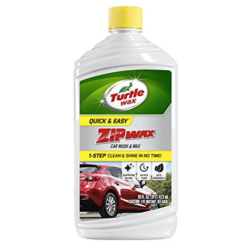 TURTLE WAX ZIP WAX & CAR WASH 6 COUNT #