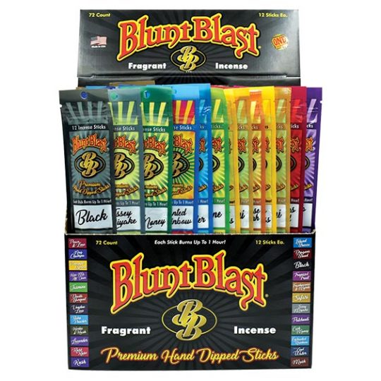 BLUNTBLAST INCENSE 72 CT DISPLAY  