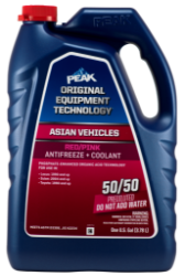 PEAK ASIAN VEHICLES RED / PINK ANTIFREEZE 