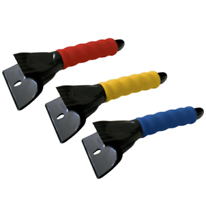 ICE SCRAPER WITH GRIP 9" 